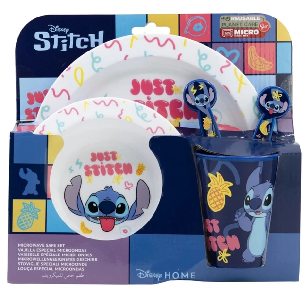 Набор посуды для микроволны Disney Stitch Palms 5 шт - изображение 2