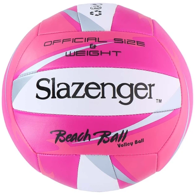 Мяч волейбольный пляжный Slazenger размер 4 Pink (5904501202022) - изображение 2
