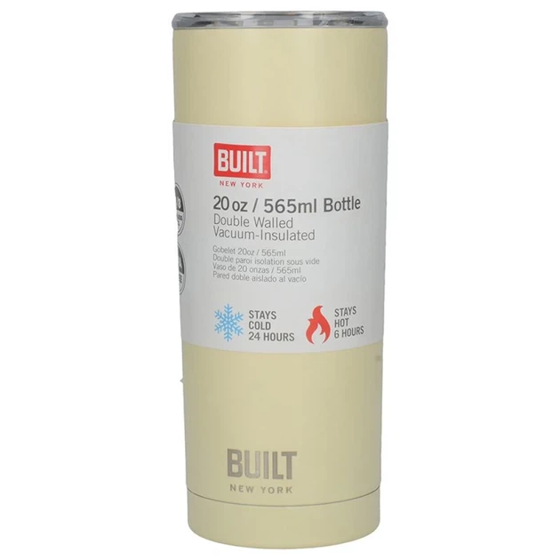 Термокубок Built Vacuum Insulated 600 ml Vanilla (5226849) - Фото 2 Термокубок Built Vacuum Insulated 600 ml Vanilla (5226849) - зображення 2