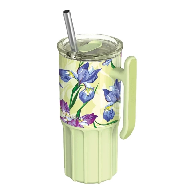 Термокружка Quokka Umi 720 мл со соломинкой Green Tea (40089) - Фото 1 Термокружка Quokka Umi 720 мл со соломинкой Green Tea (40089) - изображение 1