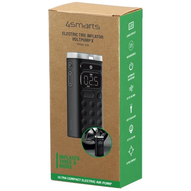 Электрический насос для шин 4smarts Voltpump X Travel Size Black (541578) - изображение 6