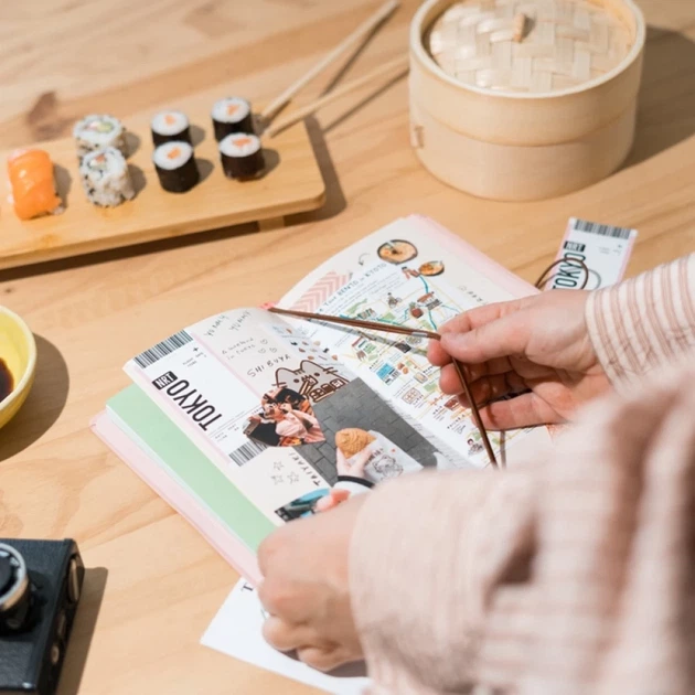 Записная книжка дорожная Pusheen B6 Sushi Roll (CVT03) - Фото 4 Записная книжка дорожная Pusheen B6 Sushi Roll (CVT03) - изображение 4