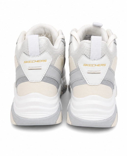 Кроссовки женские Skechers Stamina V3 LD99 серо-белые 38 (24,5 см) (6942104142047) - Фото 5 Кроссовки женские Skechers Stamina V3 LD99 серо-белые 38 (24,5 см) (6942104142047) - изображение 5