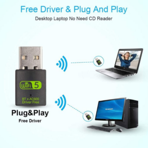 USB-адаптер ZEXMTE 600Mbps Wi-Fi+Bluetooth для ноутбуків ПК - изображение 9