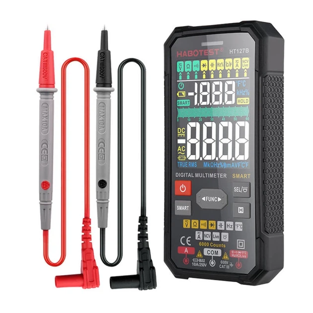Мультиметр цифровой Habotest HT127B - Фото 1 Мультиметр цифровой Habotest HT127B - изображение 1