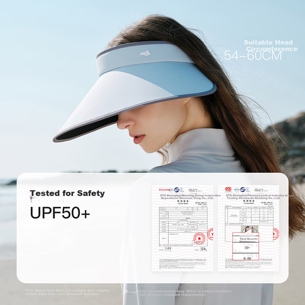 Козирок FANCET жіночий з широкими полями з UV-захистом дихаючий - зображення 6