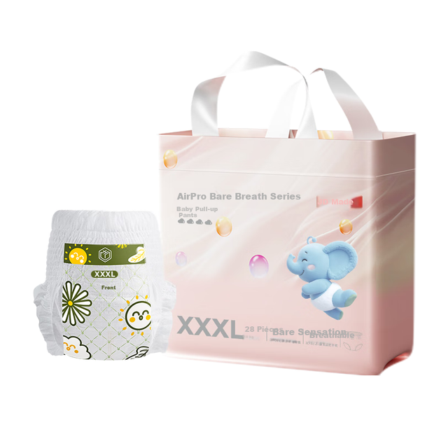 Подгузники-трусики Air Pro Bare-Feel размер XXXL, 28 шт, от 18 кг, ультратонкие дышащие - изображение 4