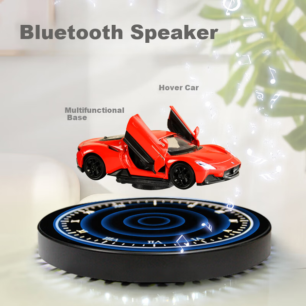 Магнитная левитирующая модель автомобиля Hengyi с Bluetooth-подставкой и вращающейся подставкой, имитирующая Maserati MC20, — подарок для парня. - изображение 8