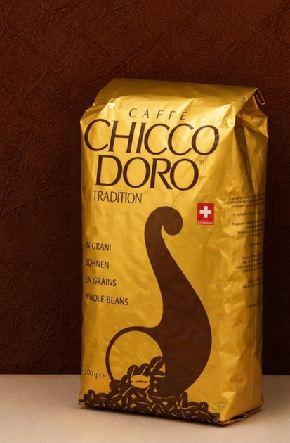 Зерновой кофе Chicco Doro Tradition 500 г моносорт 100 процентов арабика средней обжарки с нотами какао карамели и фруктов - Фото 5 Зерновой кофе Chicco Doro Tradition 500 г моносорт 100 процентов арабика средней обжарки с нотами какао карамели и фруктов - изображение 5