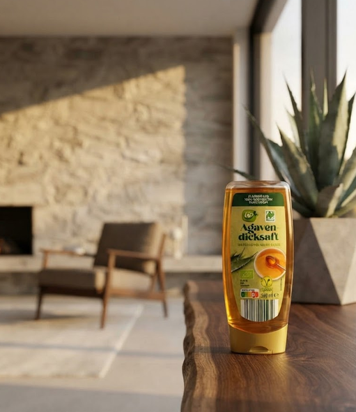 Сироп агавы S&L Bio Agavendicksaft органический 360 мл натуральный подсластитель заменитель сахара для напитков выпечки и десертов Vegan - Фото 9 Сироп агавы S&L Bio Agavendicksaft органический 360 мл натуральный подсластитель заменитель сахара для напитков выпечки и десертов Vegan - изображение 9