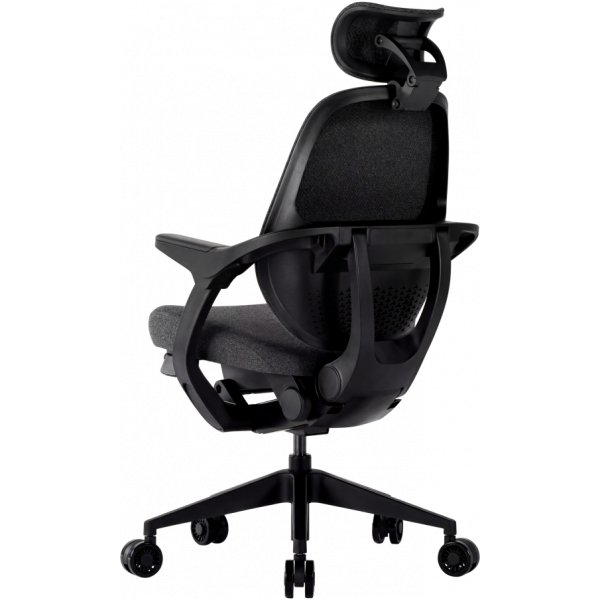 Офисное эргономичное кресло GT Racer B-6333 Fabric Dark Gray/Black - изображение 8