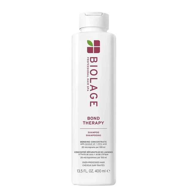 Шампунь BIOLAGE Professional Hair Spa BOND THERAPY Shampoo 400 мл для живлення та зміцнення хімічно пошкодженого волосся з кокосовою олією - Фото 1 Шампунь BIOLAGE Professional Hair Spa BOND THERAPY Shampoo 400 мл для живлення та зміцнення хімічно пошкодженого волосся з кокосовою олією - изображение 1