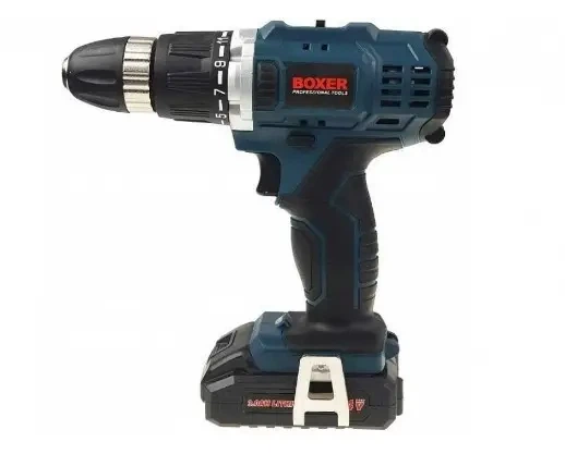 Набор аккумуляторных инструментов Boxer SR 033 3 в 1 24 В 3 Ah с двумя аккумуляторами дрелью шуруповертом ударным гайковертом 250 Нм аккумуляторной отверткой и кейсом - изображение 7