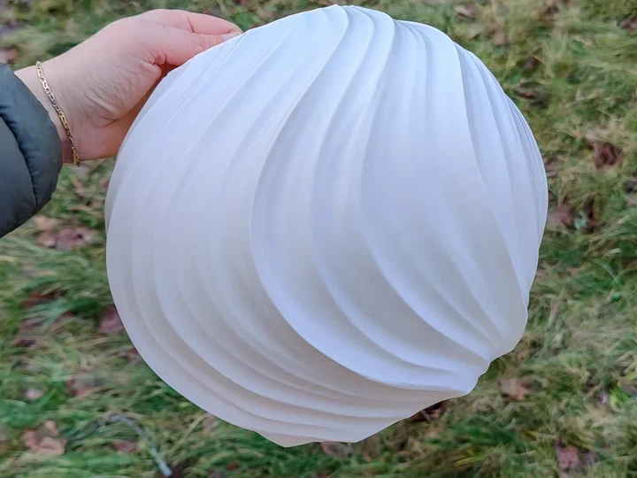 Підвісний абажур Swirl, E27, режим вази - зображення 3