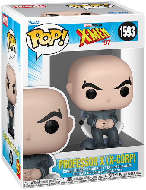 Фігурка Funko Pop! Marvel: X-Men '97 — #1593 Професор Ікс (X-Corp) (Professor X - X-Corp) - Фото 1 Фігурка Funko Pop! Marvel: X-Men '97 — #1593 Професор Ікс (X-Corp) (Professor X - X-Corp) - зображення 1