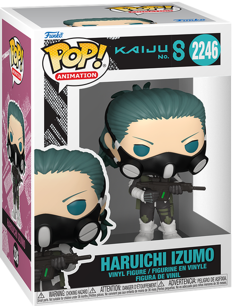 Фігурка Funko Pop! Animation: Kaiju No. 8 — #2246 Харуїчі Ідзумо (Haruichi Izumo) - Фото 1 Фігурка Funko Pop! Animation: Kaiju No. 8 — #2246 Харуїчі Ідзумо (Haruichi Izumo) - зображення 1