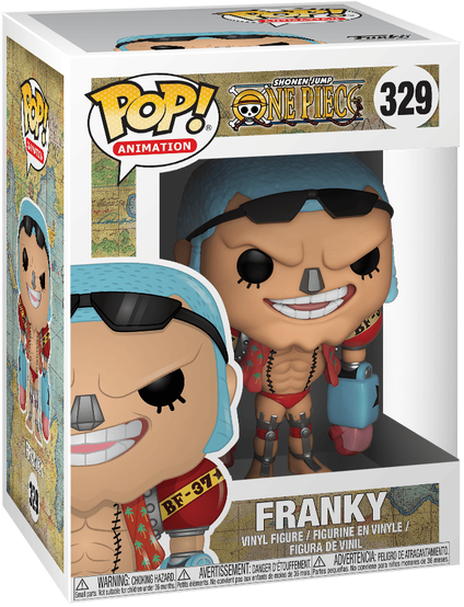 Фігурка Funko Pop! Anime: One Piece — #329 Franky - Фото 1 Фігурка Funko Pop! Anime: One Piece — #329 Franky - зображення 1