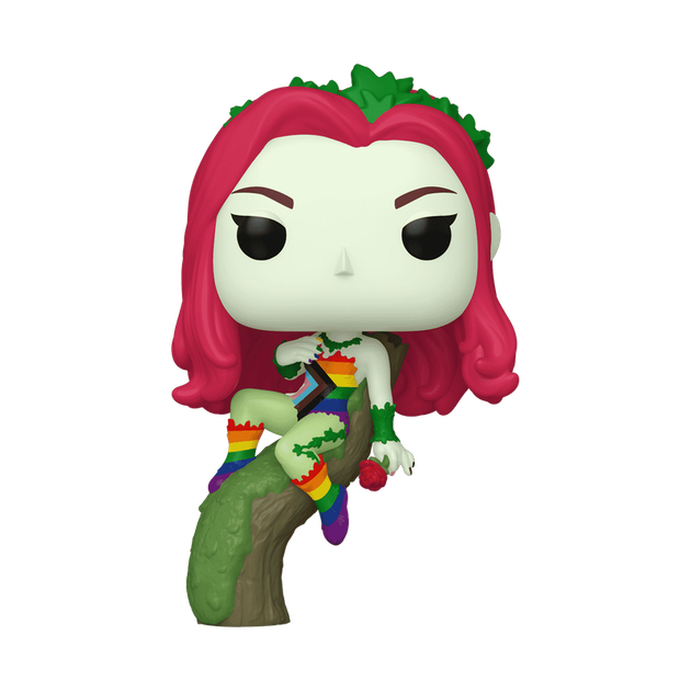 Фигурка Funko Pop! HEROES: DC Comics — #553 Poison Ivy (Pride Flag), Ядовитый Плющ (Радужный флаг) - изображение 2