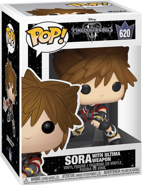 Фигурка Funko Pop! Games: Kingdom Hearts — #620 Sora with Ultima Weapon - Фото 1 Фигурка Funko Pop! Games: Kingdom Hearts — #620 Sora with Ultima Weapon - изображение 1