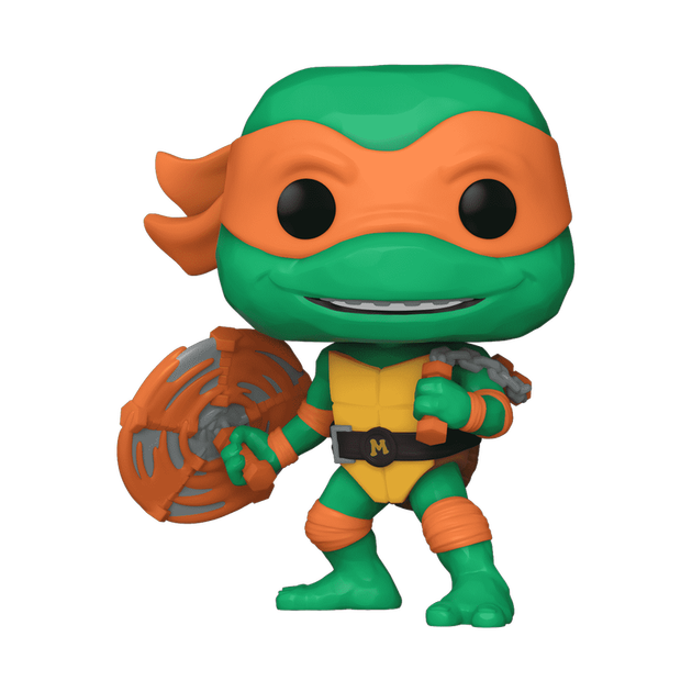 Фигурка Funko Pop TMNT — #1395 Michelangelo (Mutant Mayhem), Микеланджело (Погром мутантов) - Фото 2 Фигурка Funko Pop TMNT — #1395 Michelangelo (Mutant Mayhem), Микеланджело (Погром мутантов) - изображение 2