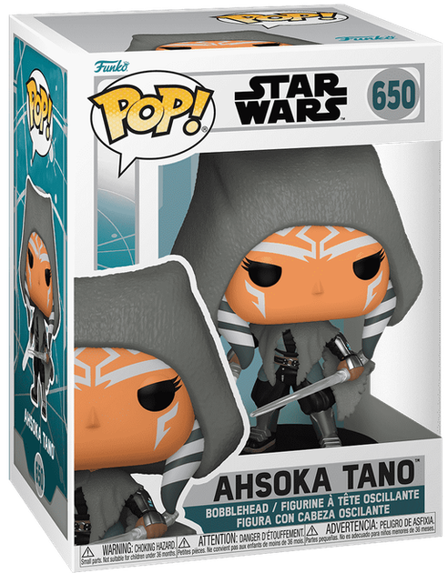 Фигурка Funko Pop STAR WARS — #650 Ahsoka Tano, Асока Тано - Фото 1 Фигурка Funko Pop STAR WARS — #650 Ahsoka Tano, Асока Тано - изображение 1