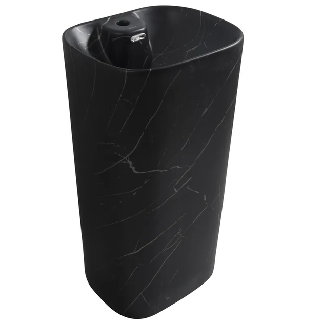 Раковина моноблок MIXXUS PREMIUM DIVERSE-1102 MARBLE 460х380х840mm (отвір під змішувач, перелив) (MP6576) - Фото 1 Раковина моноблок MIXXUS PREMIUM DIVERSE-1102 MARBLE 460х380х840mm (отвір під змішувач, перелив) (MP6576) - изображение 1