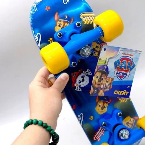 Скейтборд MIC Щенячий патруль для дітей з колесами PVC 43 см - Фото 2 Скейтборд MIC Щенячий патруль для дітей з колесами PVC 43 см - зображення 2
