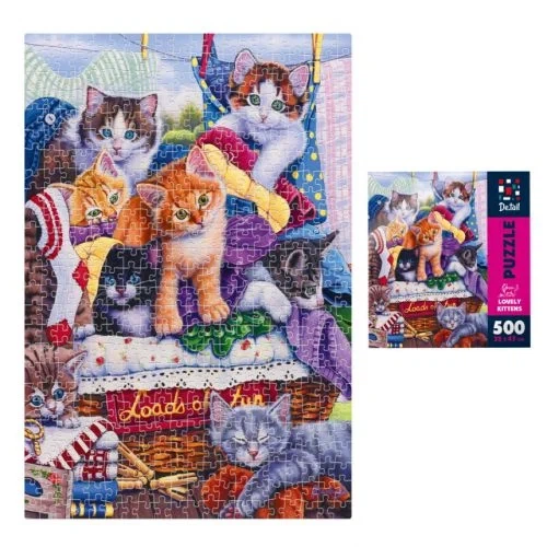 Пазлы Vladi Toys Милые котята 500 деталей - изображение 2
