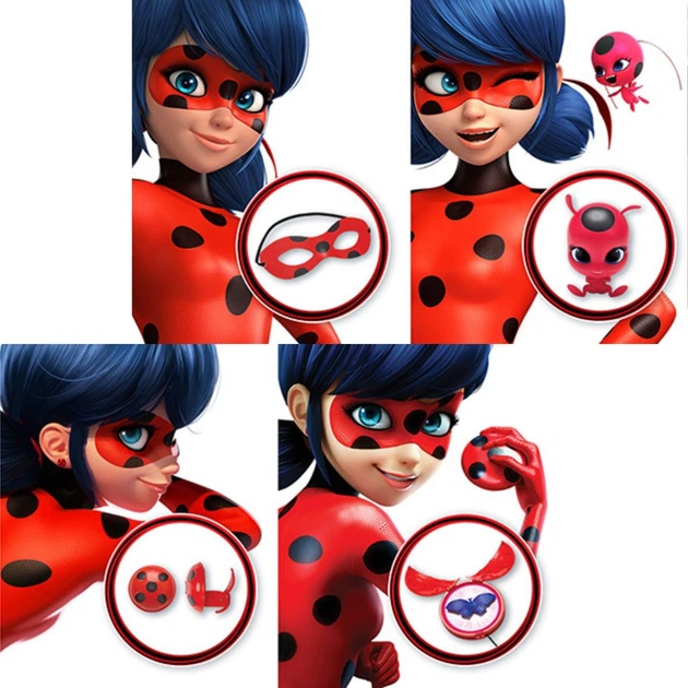 Игровой набор S2 Леди Баг Miraculous Ladybug Dress Up Set 50601 - Фото 5 Игровой набор S2 Леди Баг Miraculous Ladybug Dress Up Set 50601 - изображение 5