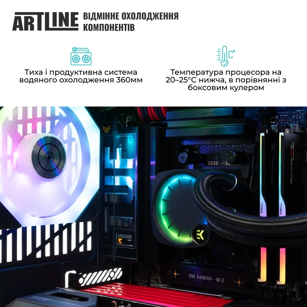 Комп'ютер ARTLINE Gaming Y70BR Windows 11 Pro (Y70BRv33Win) - Фото 6 Комп'ютер ARTLINE Gaming Y70BR Windows 11 Pro (Y70BRv33Win) - зображення 6