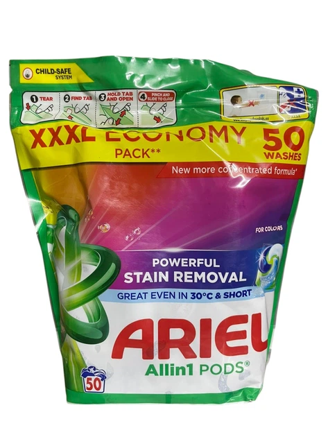 Капсули для прання Ariel All in 1 Pods Color 50 шт для кольорової білизни - Фото 1 Капсули для прання Ariel All in 1 Pods Color 50 шт для кольорової білизни - изображение 1