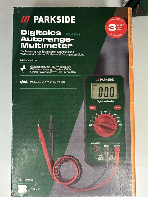 Цифровий мультиметр Parkside® Pdam 300 B1 (COPY) - изображение 3