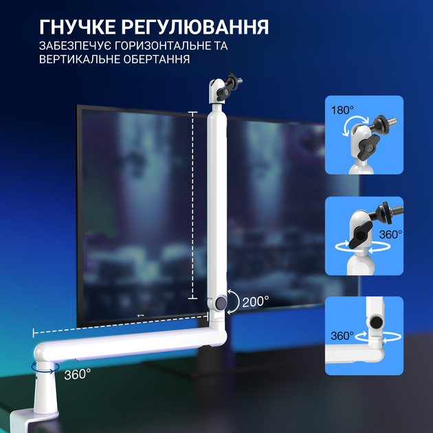 USB мікрофон Fifine TAM8W (TAM8W) - изображение 5