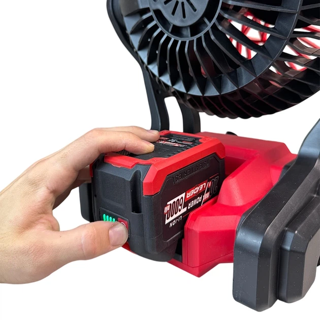 Аккумуляторный вентилятор LEADER Ultra 20V/2800 - изображение 5