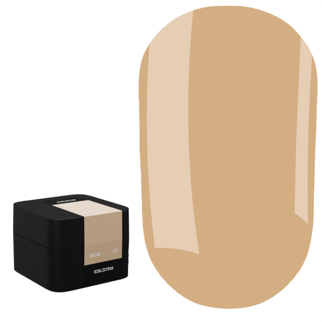 Гель моделирующий Biblioteka Builder Gel №13 Beige Бежевый 30 мл - Фото 1 Гель моделирующий Biblioteka Builder Gel №13 Beige Бежевый 30 мл - изображение 1