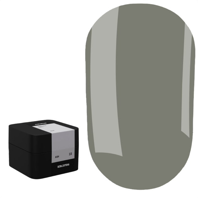 Гель моделирующий Biblioteka Builder Gel №15 Ash Зола 30 мл - Фото 1 Гель моделирующий Biblioteka Builder Gel №15 Ash Зола 30 мл - изображение 1