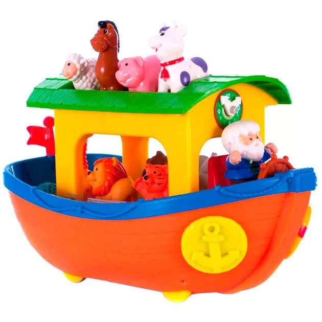 Игровой набор Kiddi Smart Ковчег Ноя украинский язык (063404) - Фото 1 Игровой набор Kiddi Smart Ковчег Ноя украинский язык (063404) - изображение 1
