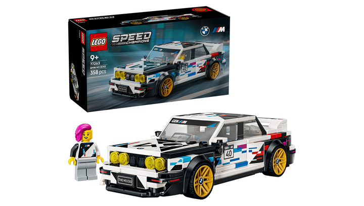 Конструктор Lego BMW M3 (E30) Speed Champions 77263 - изображение 2