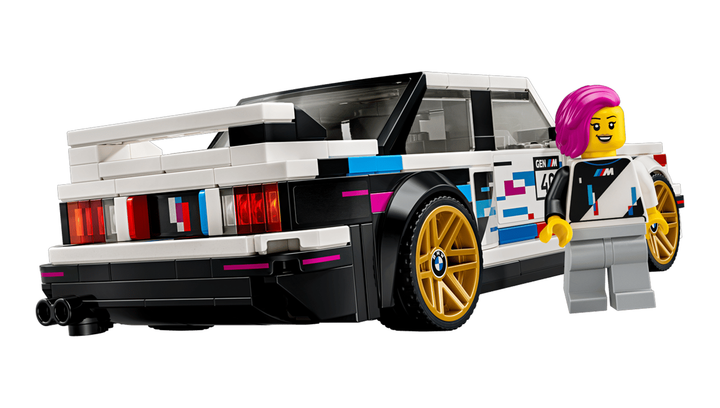 Конструктор Lego BMW M3 (E30) Speed Champions 77263 - изображение 4