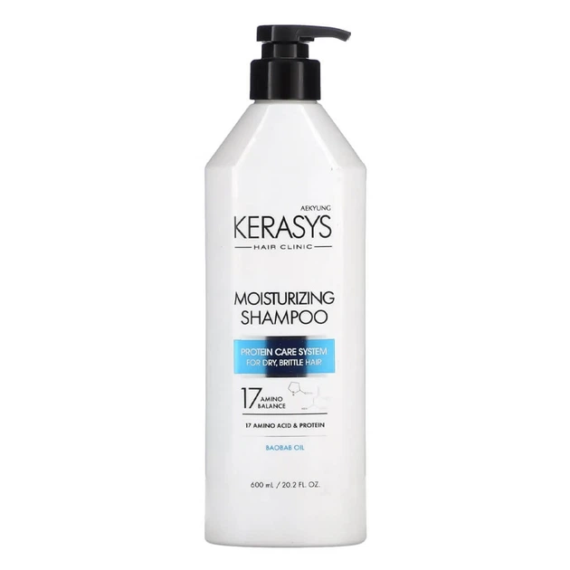 Шампунь зволожувальний KeraSys Hair Clinic Moisturizing 600 мл