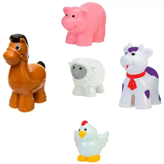 Игровой набор Kiddi Smart Трактор с трейлером (063180) - изображение 3