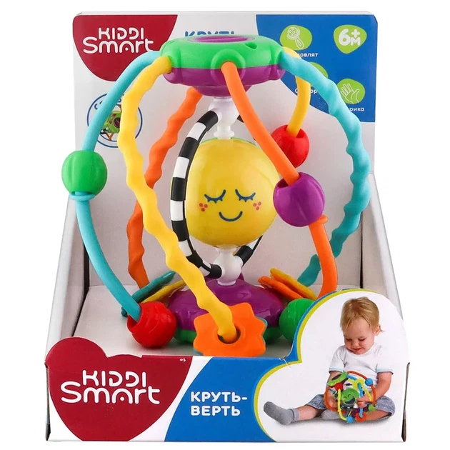 Развивающая игрушка Kiddi Smart Круть-Верть (4282-KS) - Фото 6 Развивающая игрушка Kiddi Smart Круть-Верть (4282-KS) - изображение 6