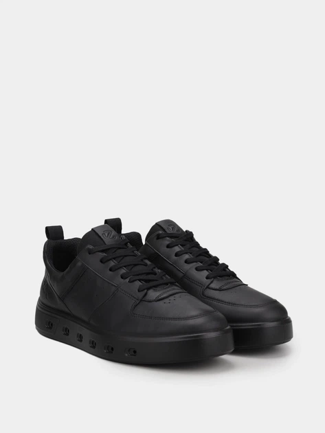 Кеды низкие ECCO 5407918 Чёрный 39 ZM5244 - изображение 3