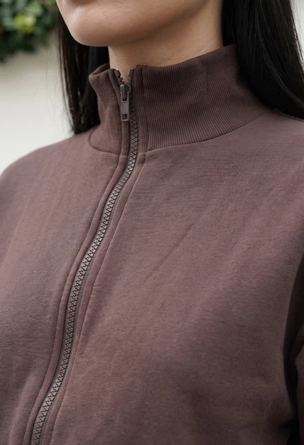 Женский комбинезон стаф коричневый спортивный однотонный Staff ton brown XS (401486) - изображение 3