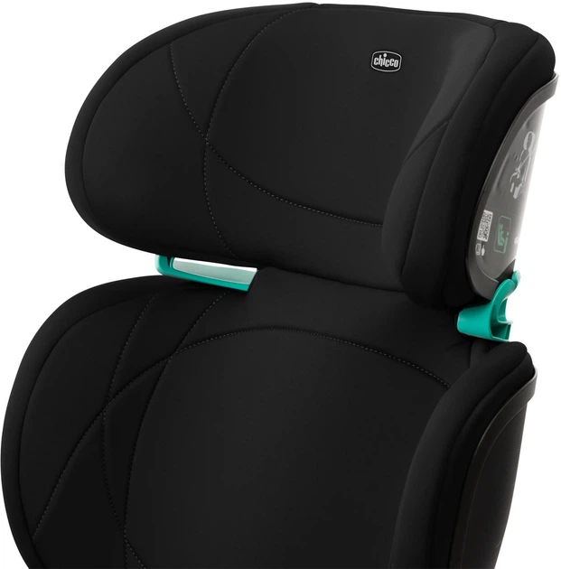 Автокресло Chicco Quizy Lite I-Size Pure Black 100-150 см (8058664190799) - изображение 8
