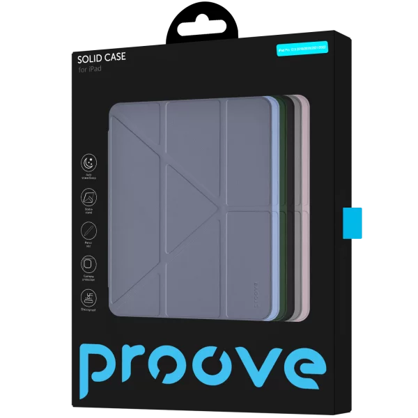 Чохол Proove Solid Case iPad 12.9 Sky Blue - Фото 2 Чохол Proove Solid Case iPad 12.9 Sky Blue - зображення 2