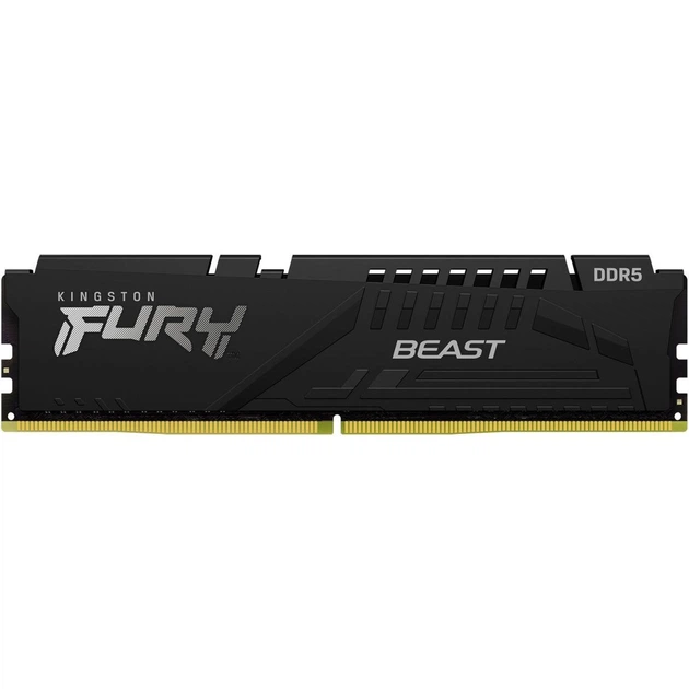 Модуль пам'яті DDR5 Kingston FURY Beast 2x32GB 6000MHz Black (KF560C36BBEK2-64) [173426] - зображення 4