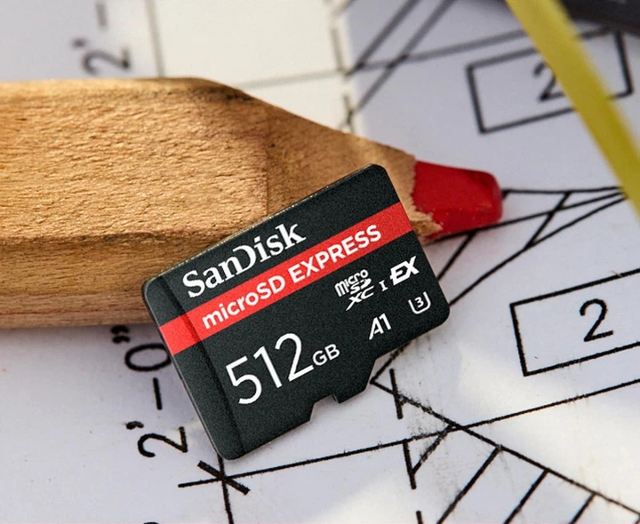 Карта пам'яті SanDisk 512GB microSDXC class 10 UHS-I U3 A1 Express (SDSQXFN-512G-GN4NN) 333387 - изображение 4