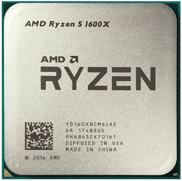 Процесор AMD Ryzen 5 1600X 3.6GHz/16M/5,0GT/s (sAM4) (YD160XBCM6IAE) Б/В - изображение 2