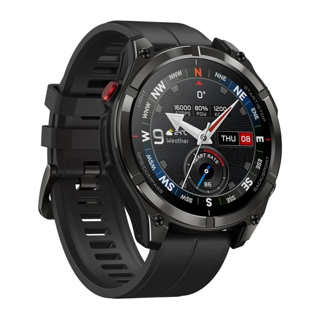 Смарт-годинник Zeblaze Stratos 4 Pro Black (6980064920015) - зображення 4